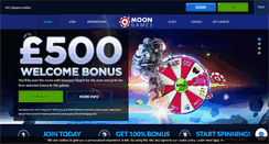 Desktop Screenshot of moongames.com